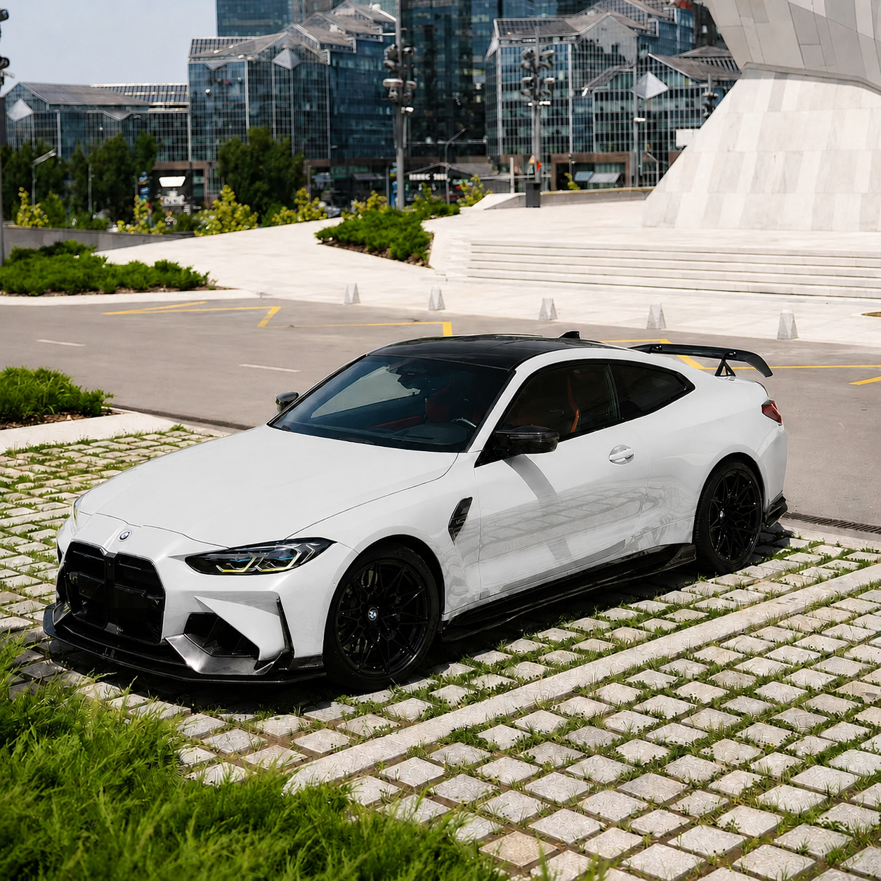 ADR Style Carbon Fiber Full Bumper - BMW M3/4 G8X