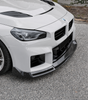 V Style Carbon Fiber Front Splitter - BMW M2 G87