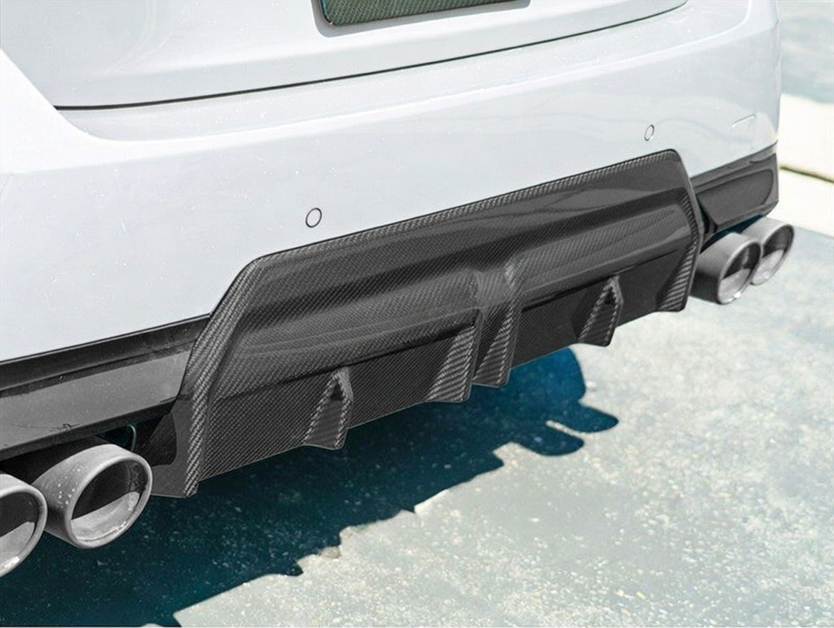 Carbon Fiber Rear Diffuser - BMW 2 Series