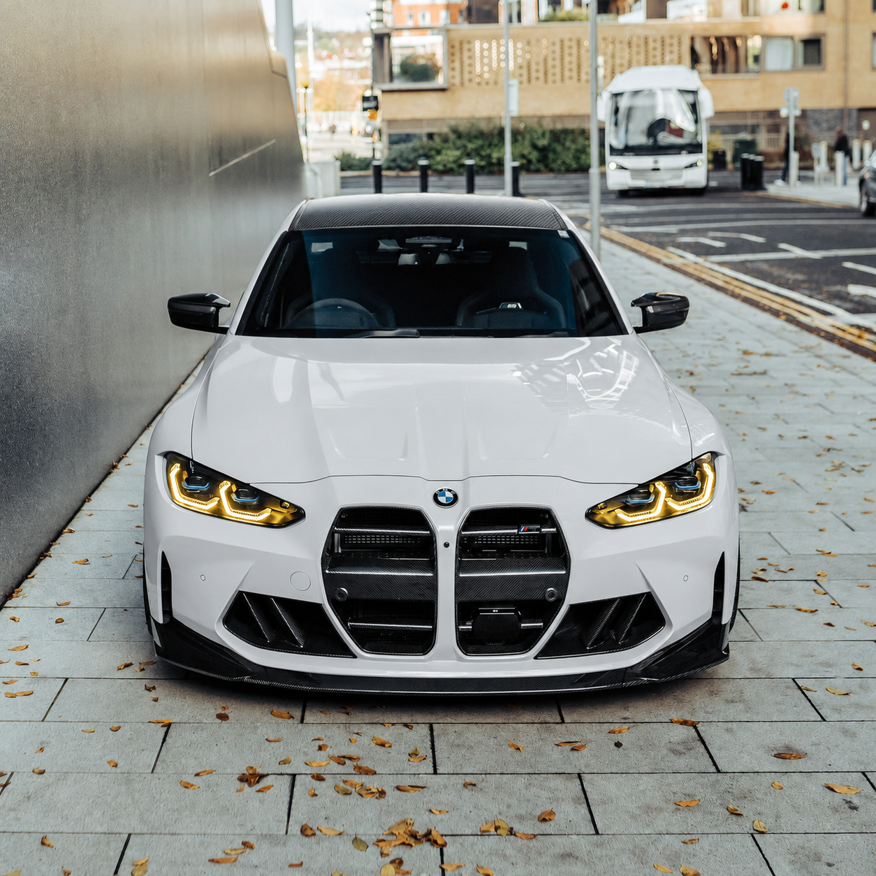SP2 Style Carbon Fiber Front Splitter - BMW M3/4 G8X