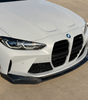 V Style Carbon Fiber Front Splitter - BMW M3/4 G8X