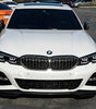 Carbon Fiber Front Diffuser MP Style - BMW 3 Series Pre-LCI