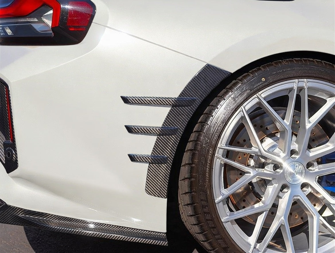 Carbon Fiber Rear Fender Trim - BMW M2