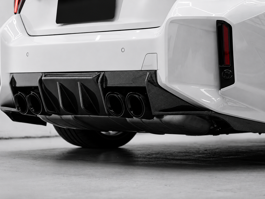 MHC Style Carbon Fiber Rear Diffuser - BMW M2 G87
