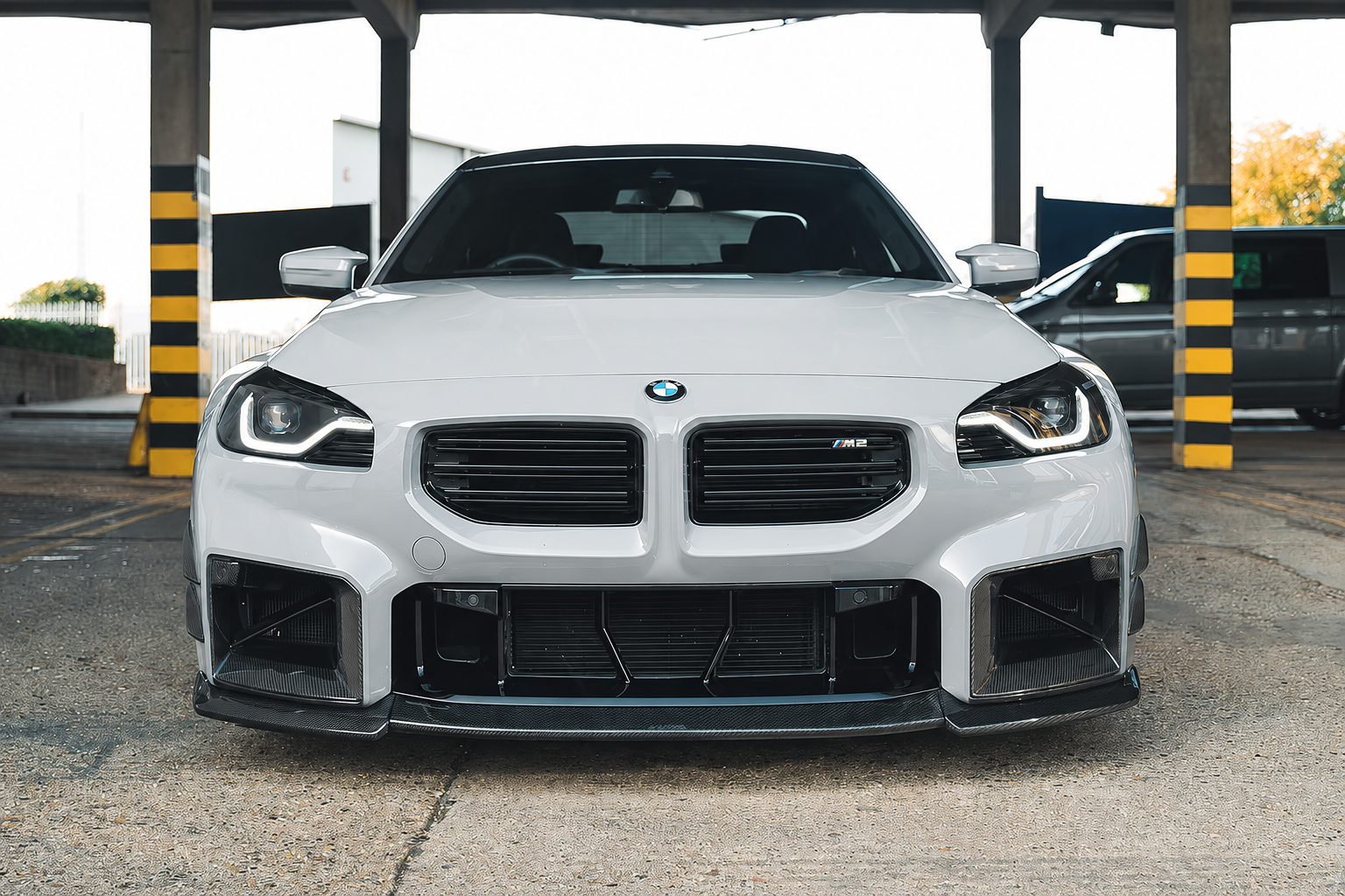 CT Style Carbon Fiber Front Splitter - BMW M2 G87