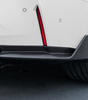 MP Style Carbon Fiber Rear Diffuser Extensions - BMW M4 G82