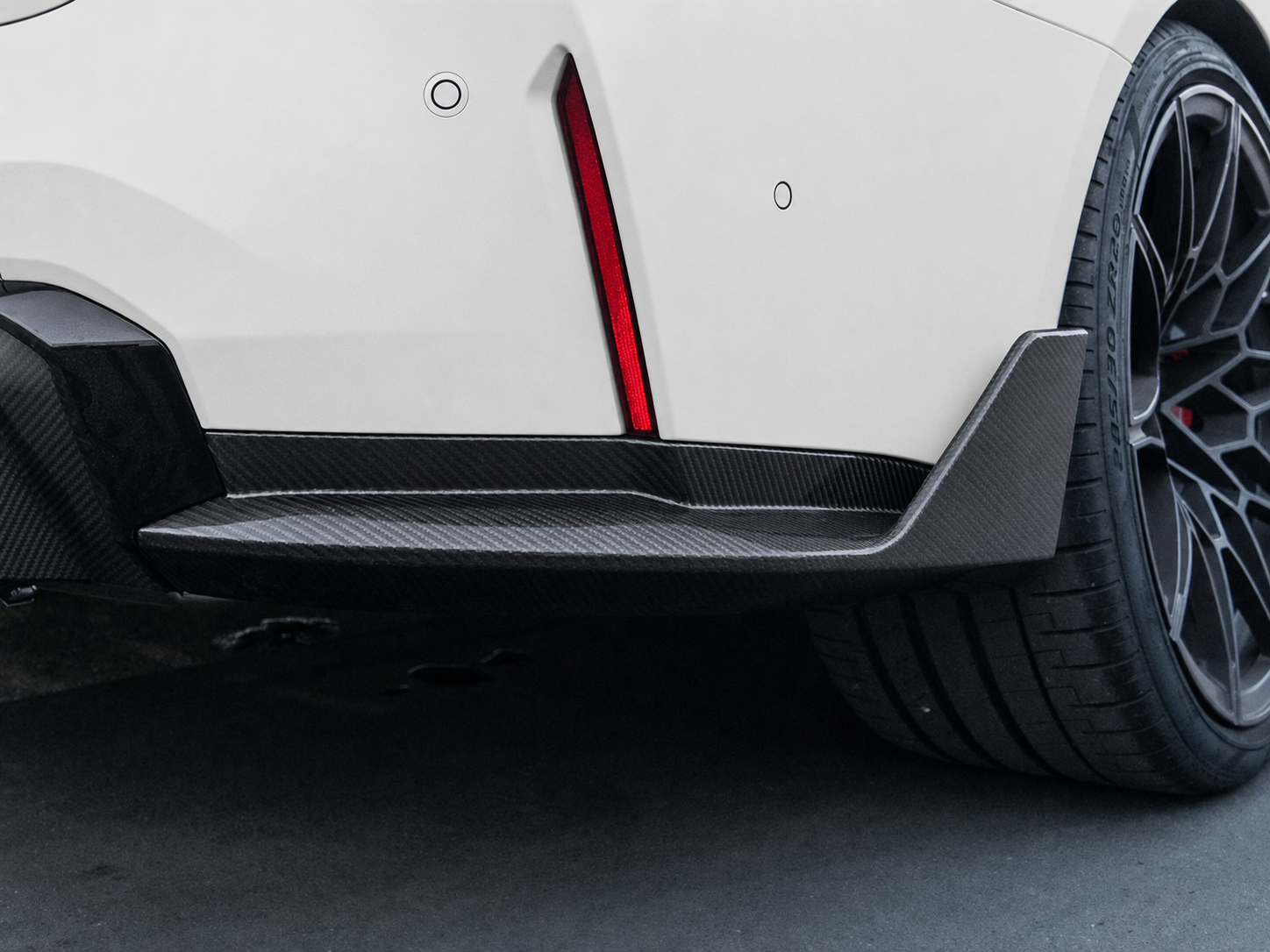MP Style Carbon Fiber Rear Diffuser Extensions - BMW M4 G82