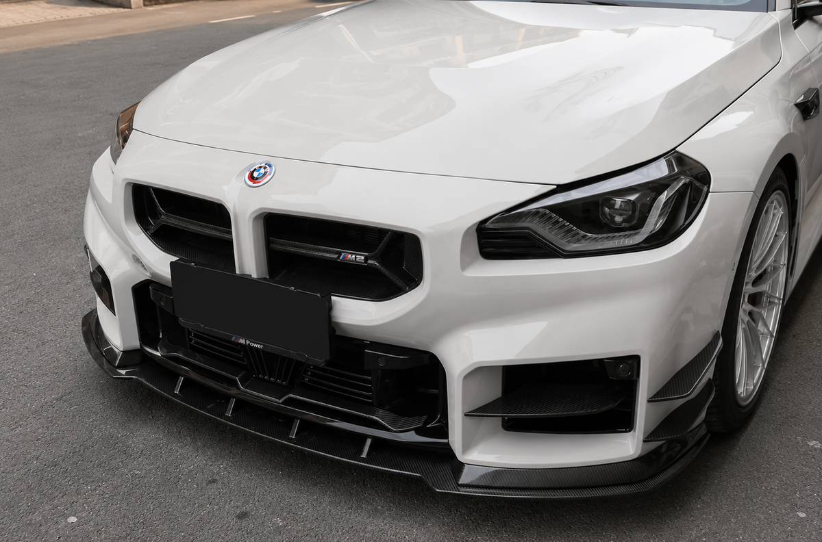 AC Style Carbon Fiber Front Splitter - BMW M2 G87