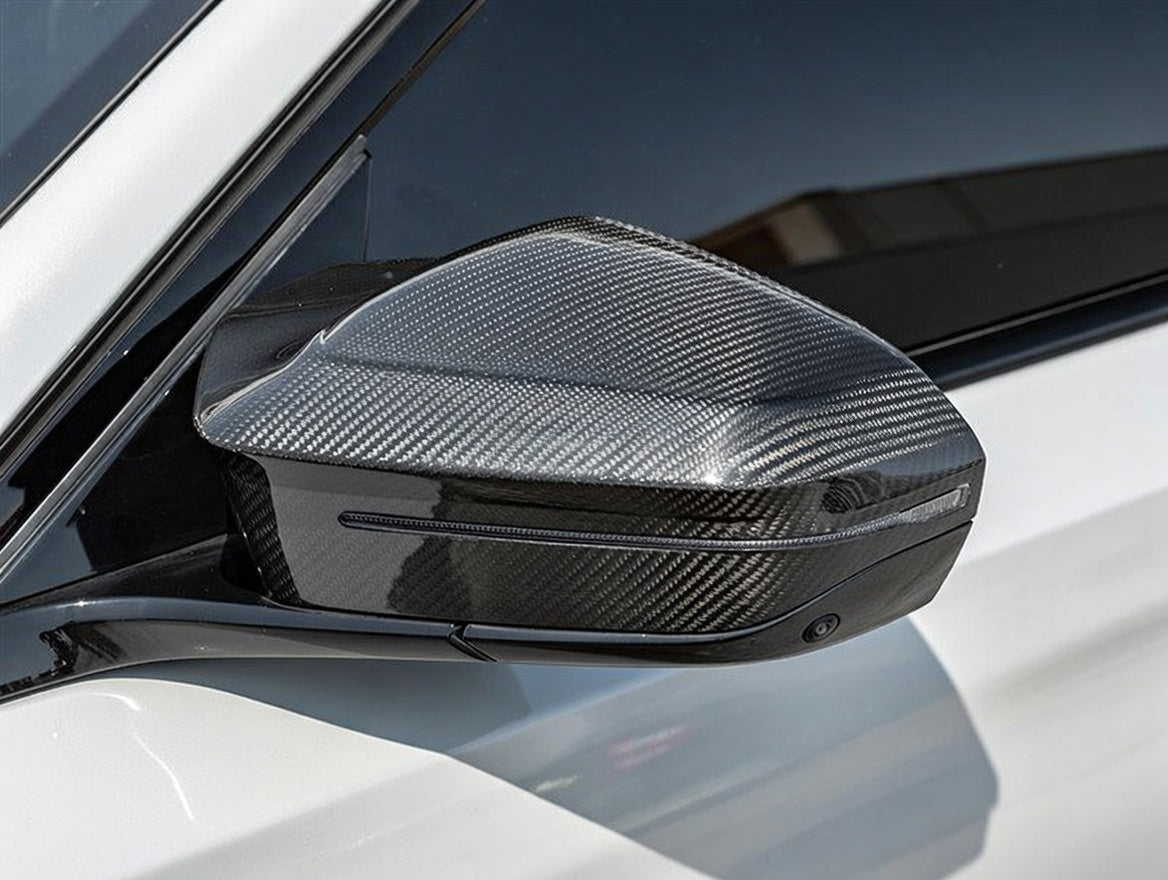 Carbon Fiber Mirror Caps - BMW M5/5 Series