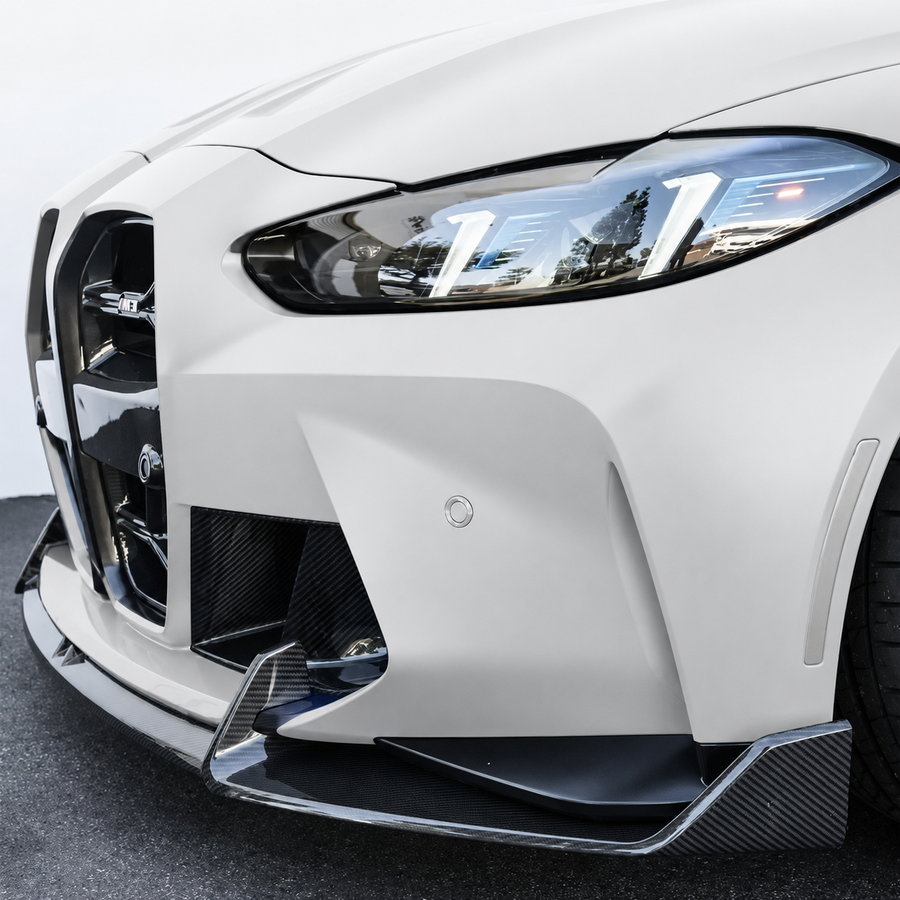 AD Style Carbon Fiber Front Splitter - BMW M3/4 G8X
