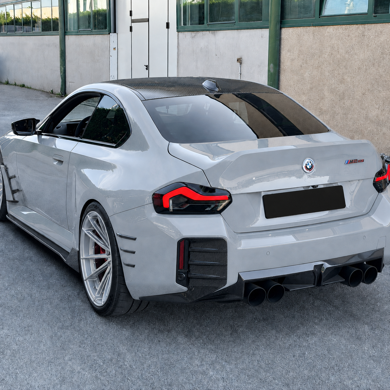 CS Style Carbon Fiber Rear Diffuser - BMW M2 G87