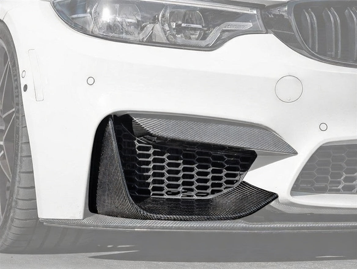 Carbon Fiber Front Lip Splitters - BMW M3/4