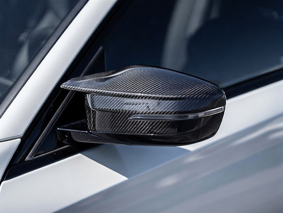 Carbon Fiber Mirror Cover Caps - BMW M2/3/4