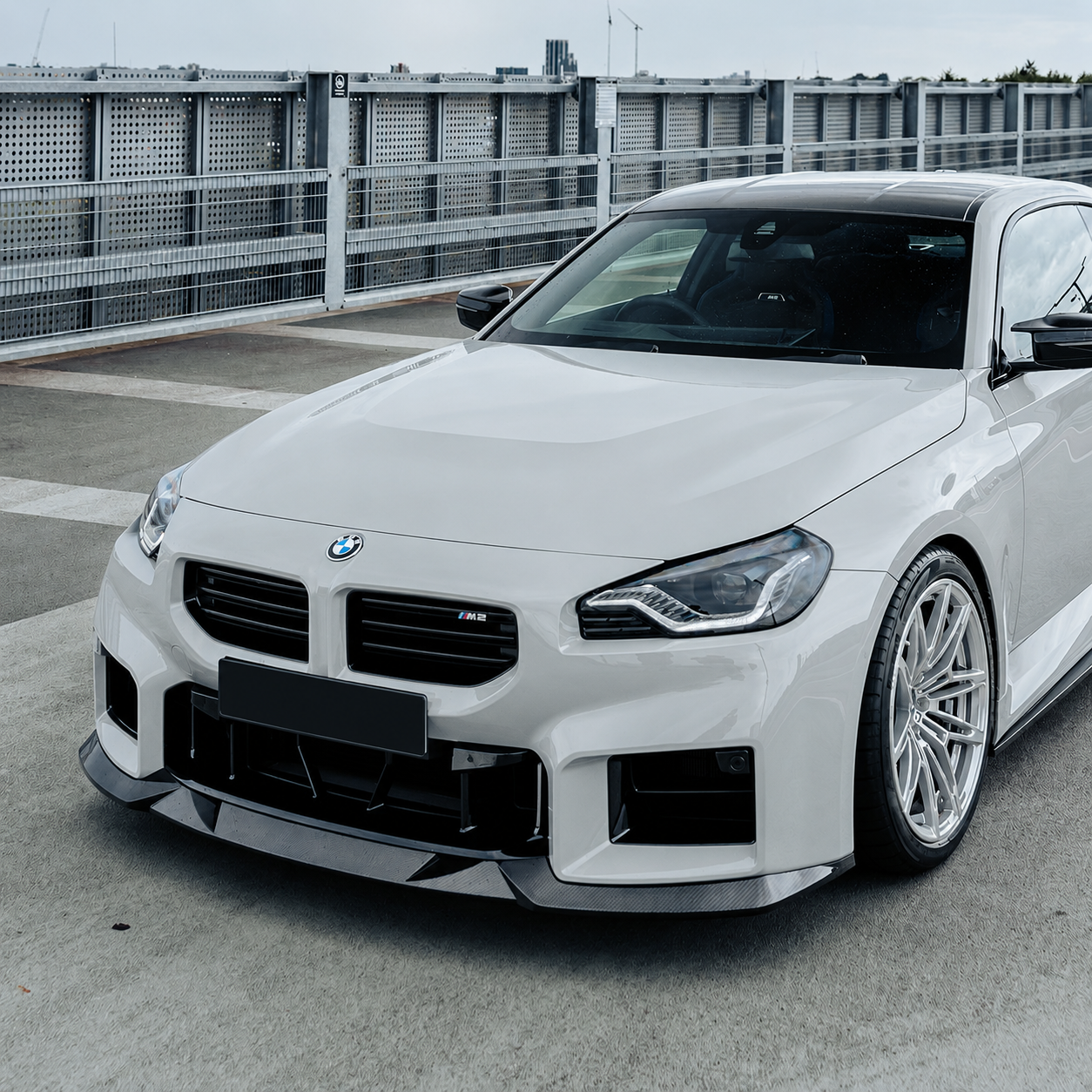 MHC Style Carbon Fiber Front Splitter - BMW M2 G87