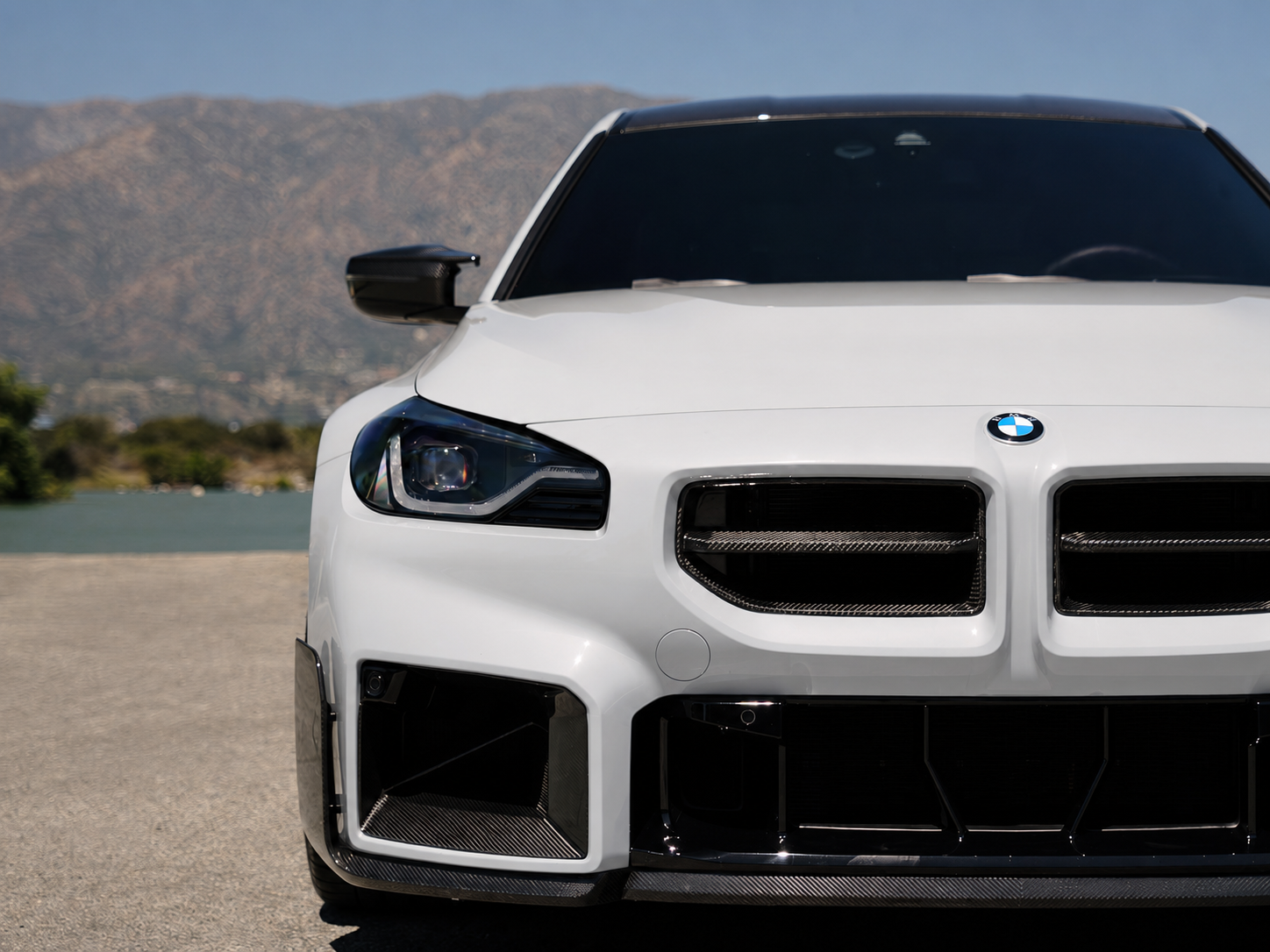 MP Style Carbon Fiber Front Grille - BMW M2 G87