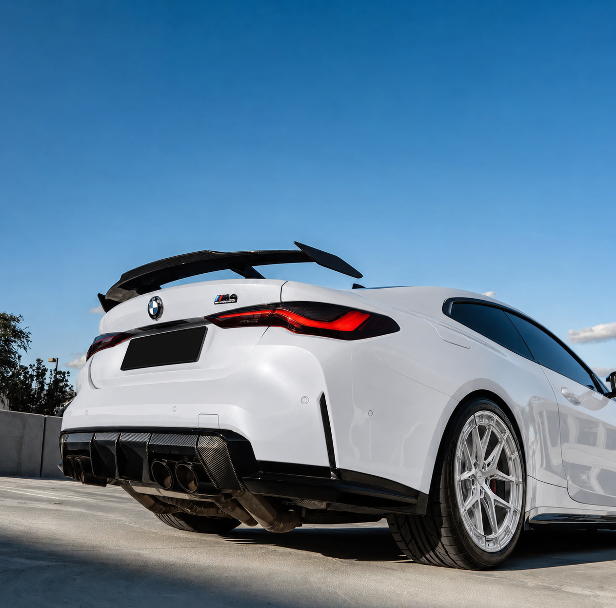 MP Style Carbon Fiber Wing - BMW M3/4 G8X