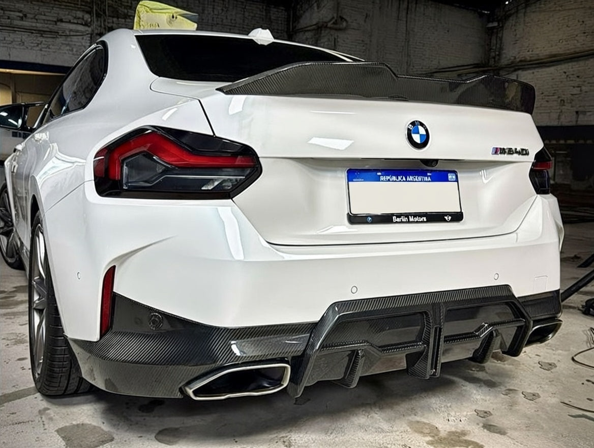 Carbon Fiber Rear Diffuser - BMW 2 Series
