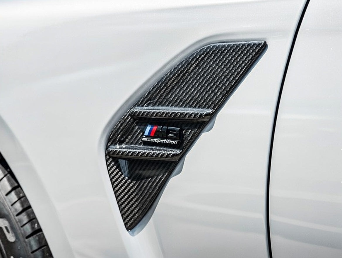 Carbon Fiber Fender Trim MP Style - BMW M3