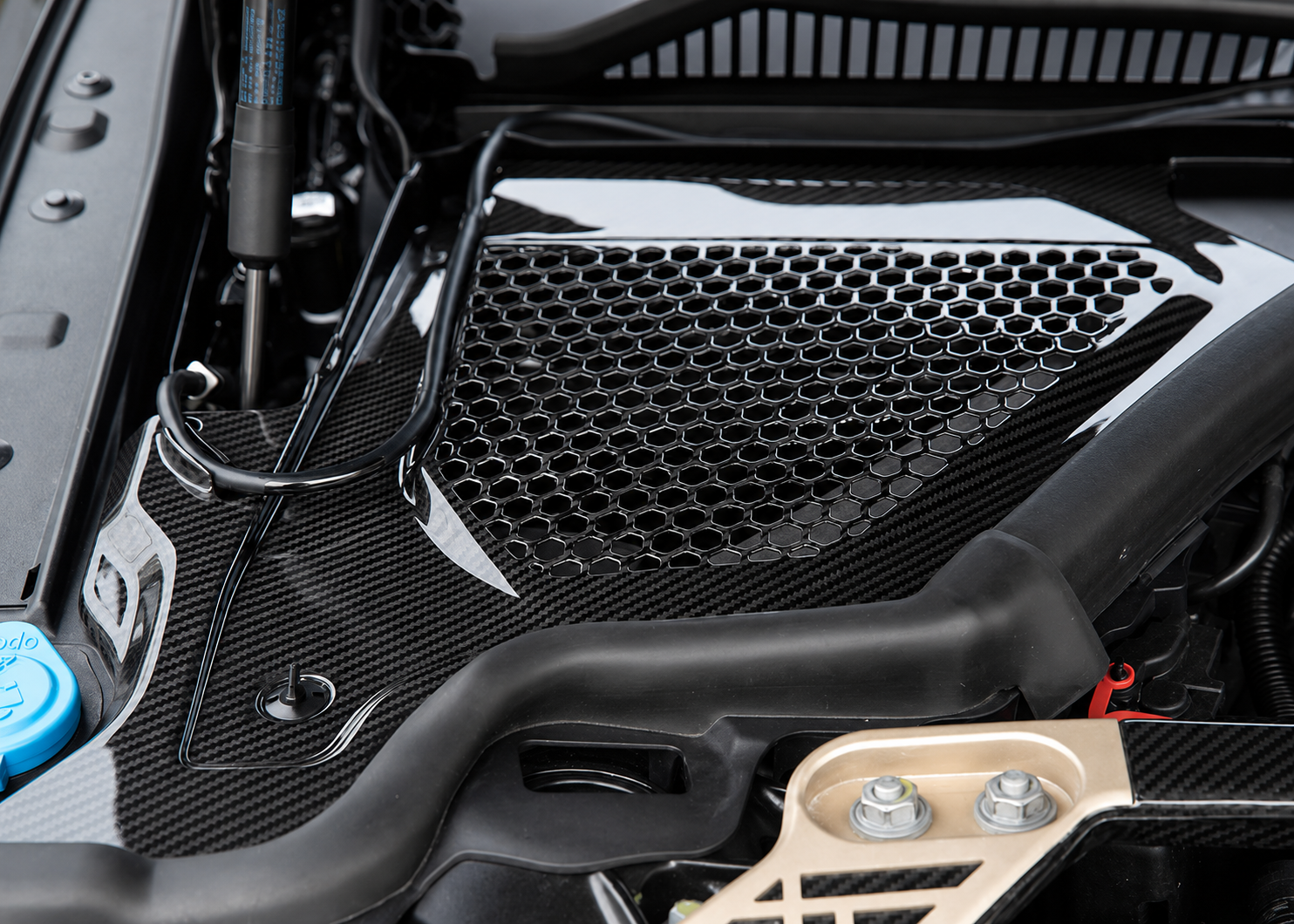 Carbon Fiber Engine Filter & Water Cowl Panel - BMW M3/4 G8X