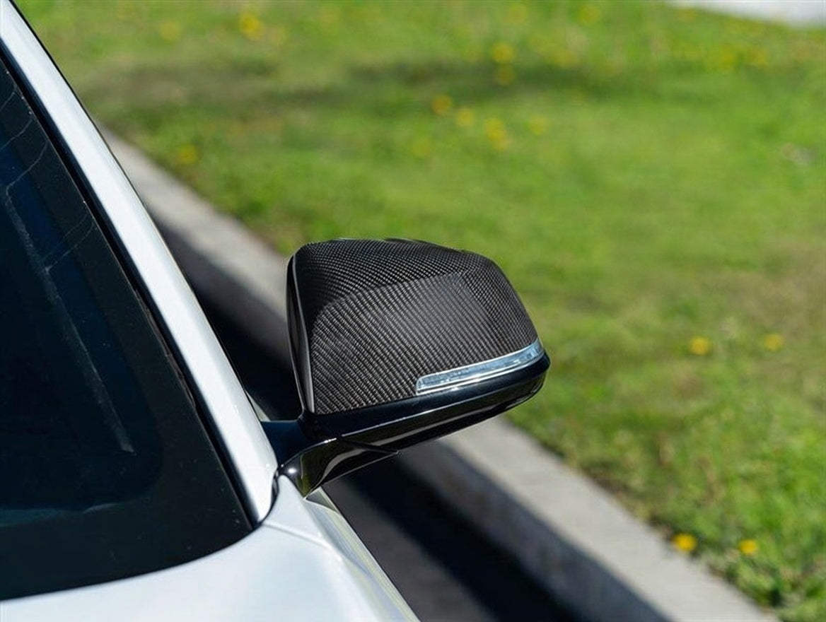 Carbon Fiber Mirror Caps - BMW 2/3/4 Series