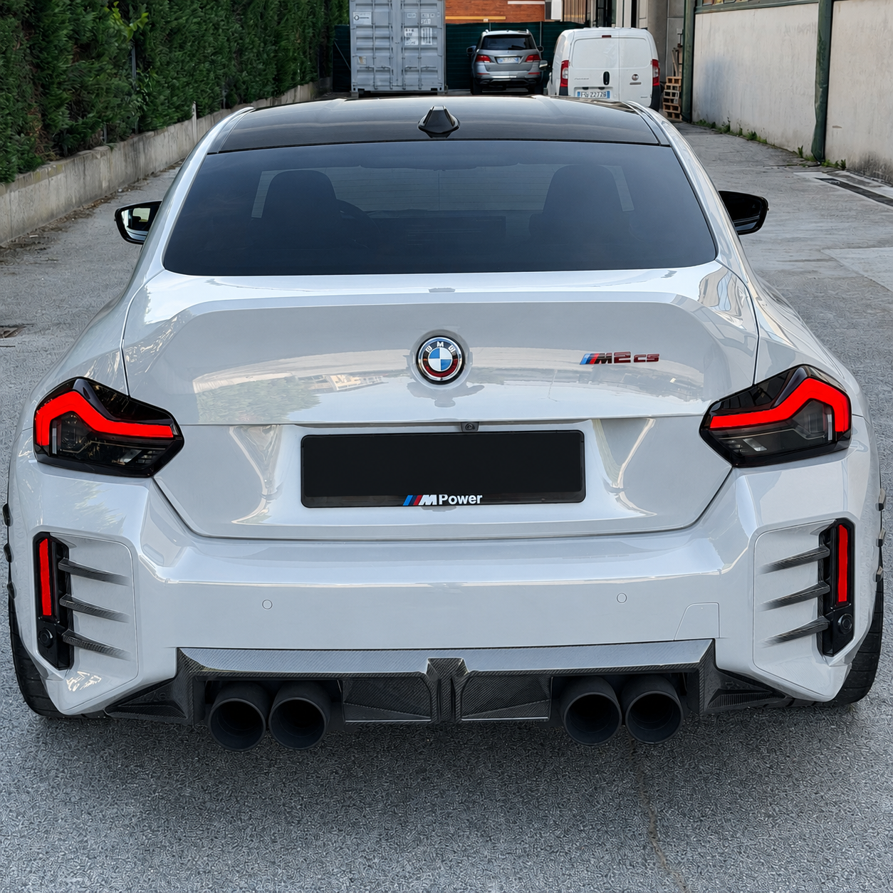 CS Style Carbon Fiber Rear Diffuser - BMW M2 G87