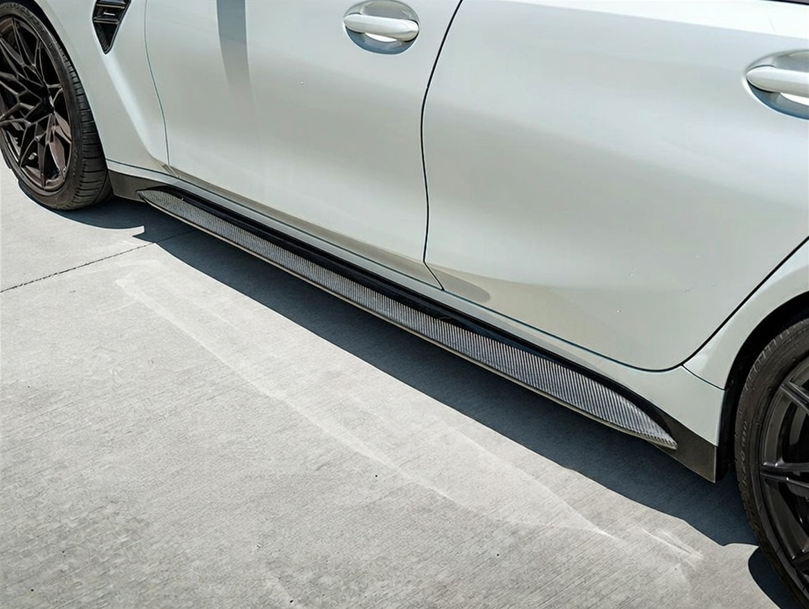 Carbon Fiber Side Skirts OEM Style - BMW M3