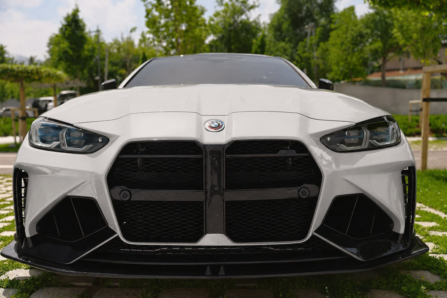 ADR Style Carbon Fiber Full Bumper - BMW M3/4 G8X