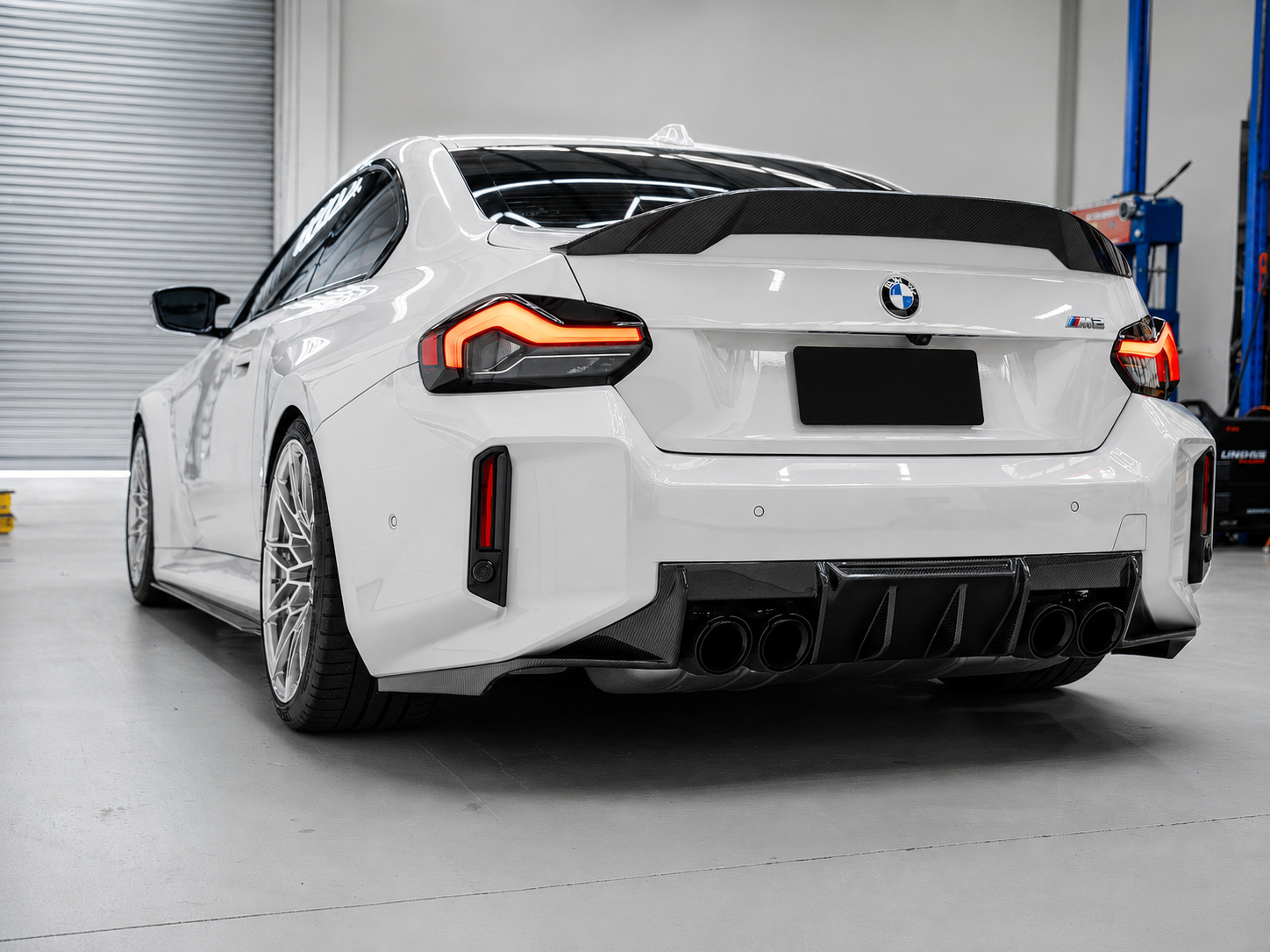MHC Style Carbon Fiber Rear Diffuser - BMW M2 G87