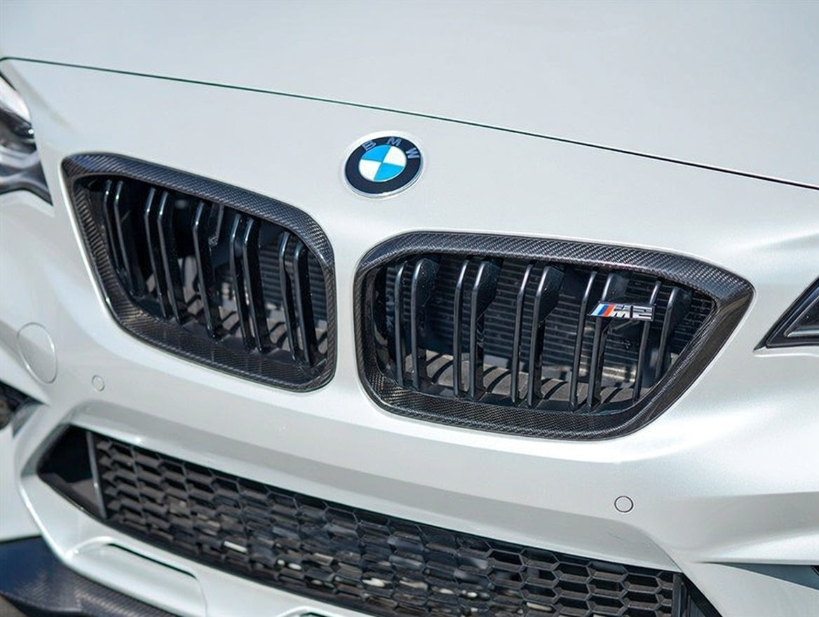 Carbon Fiber Front Grill - BMW M2 LCI
