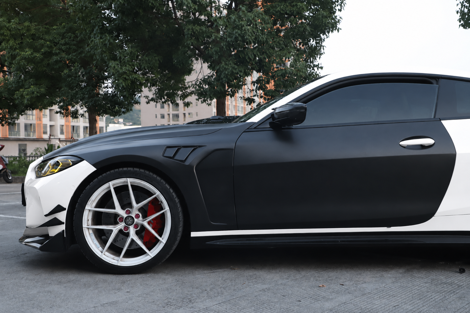 N Style Carbon Fiber Side Fenders - BMW M3 G80