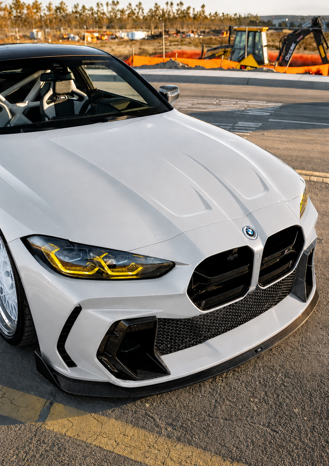 ADR V2 Style Carbon Fiber Full Front Bumper - BMW M3/4 G8X