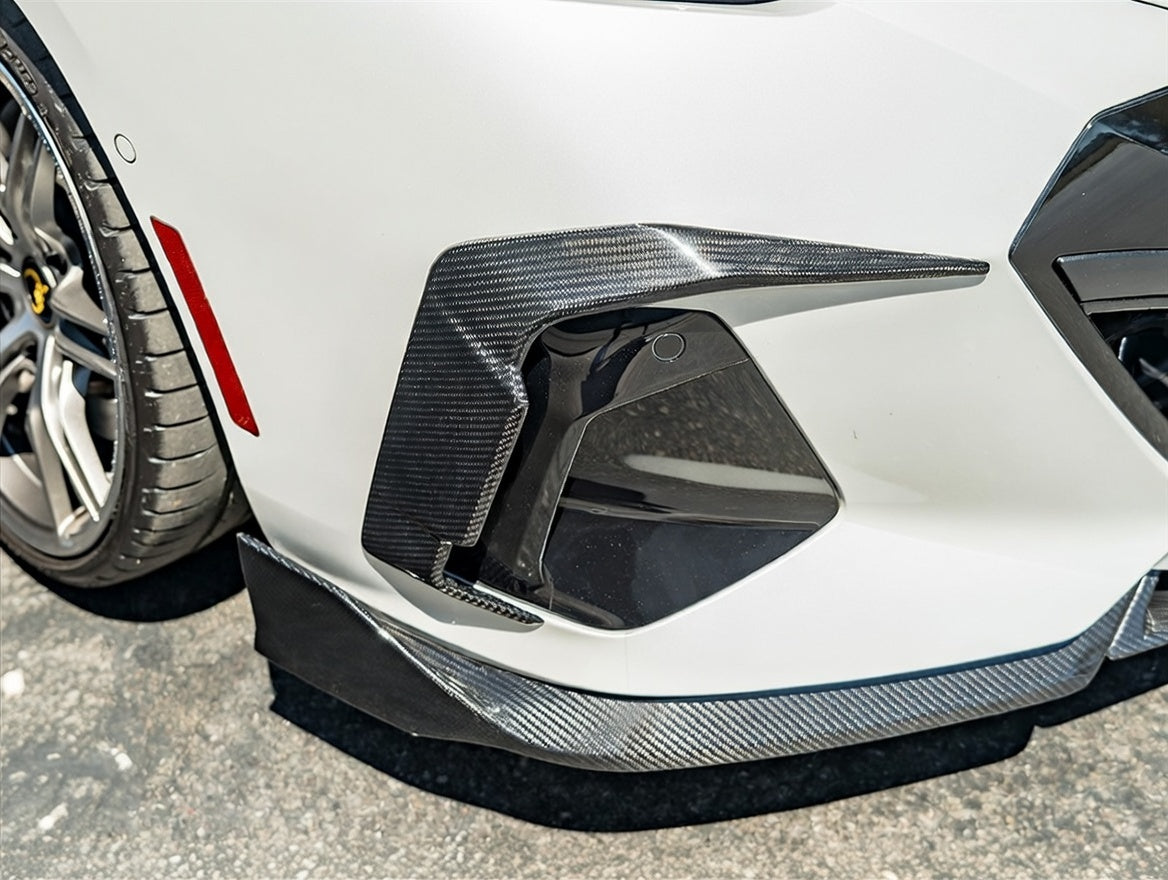 Carbon Fiber Front Diffuser MP Style - BMW 5 Series
