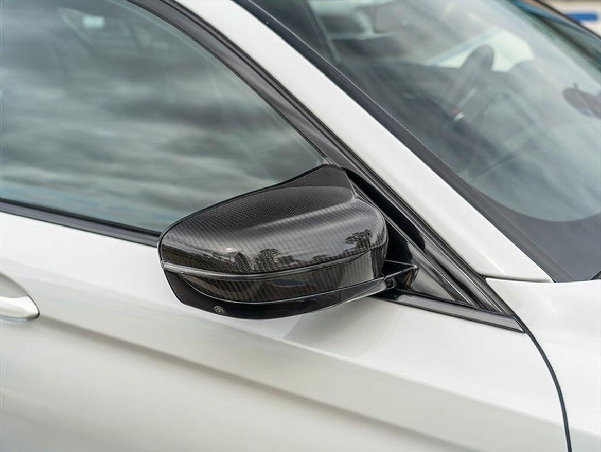 Carbon Fiber Mirror Caps - BMW M5