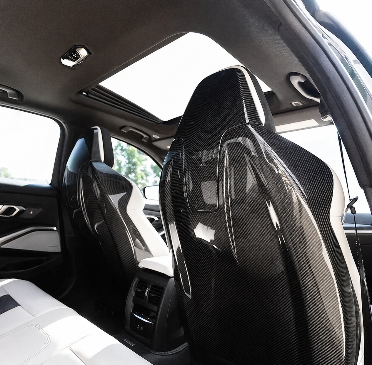 Carbon Fiber Seat Backs - BMW M4 G82