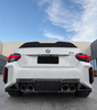 MHC Style Carbon Fiber Rear Diffuser - BMW M2 G87