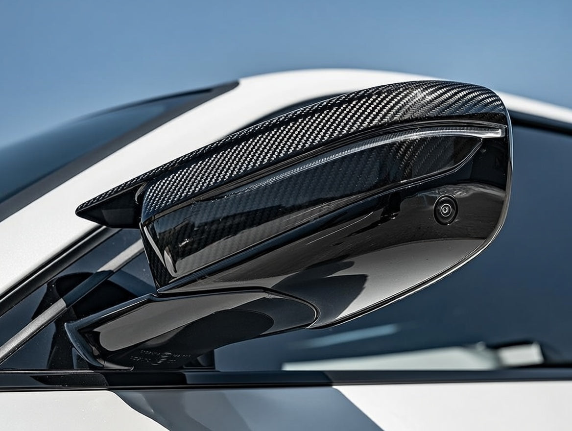 Carbon Fiber Mirror Caps - BMW 2/3/4 Series