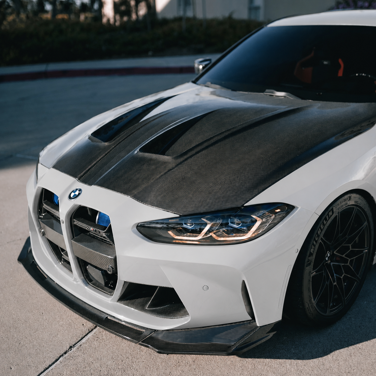AN Style Carbon Fiber Hood - BMW M3/4 G8X