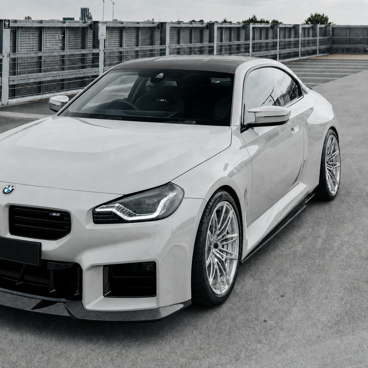 MHC Style Carbon Fiber Side Skirt - BMW M2 G87
