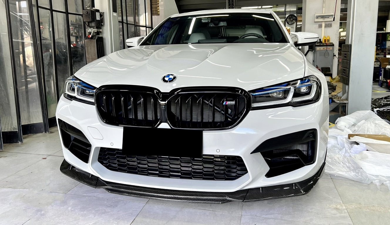 Carbon Fiber Front Diffuser MT Style - BMW M5