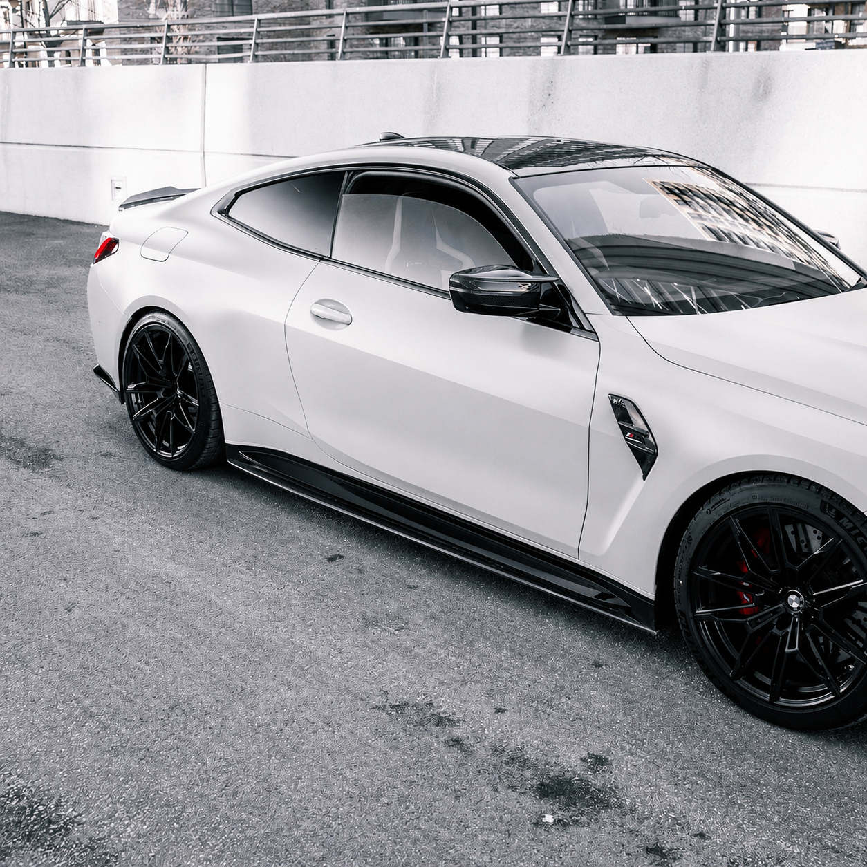 MHC Style Carbon Fiber Side Skirts - BMW M4 G82