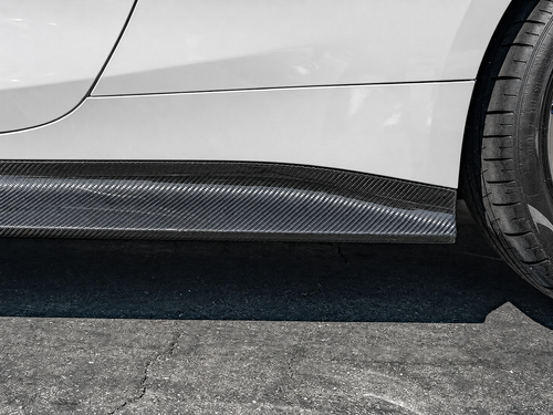3D Style Carbon Fiber Side Skirts - BMW M4 G82