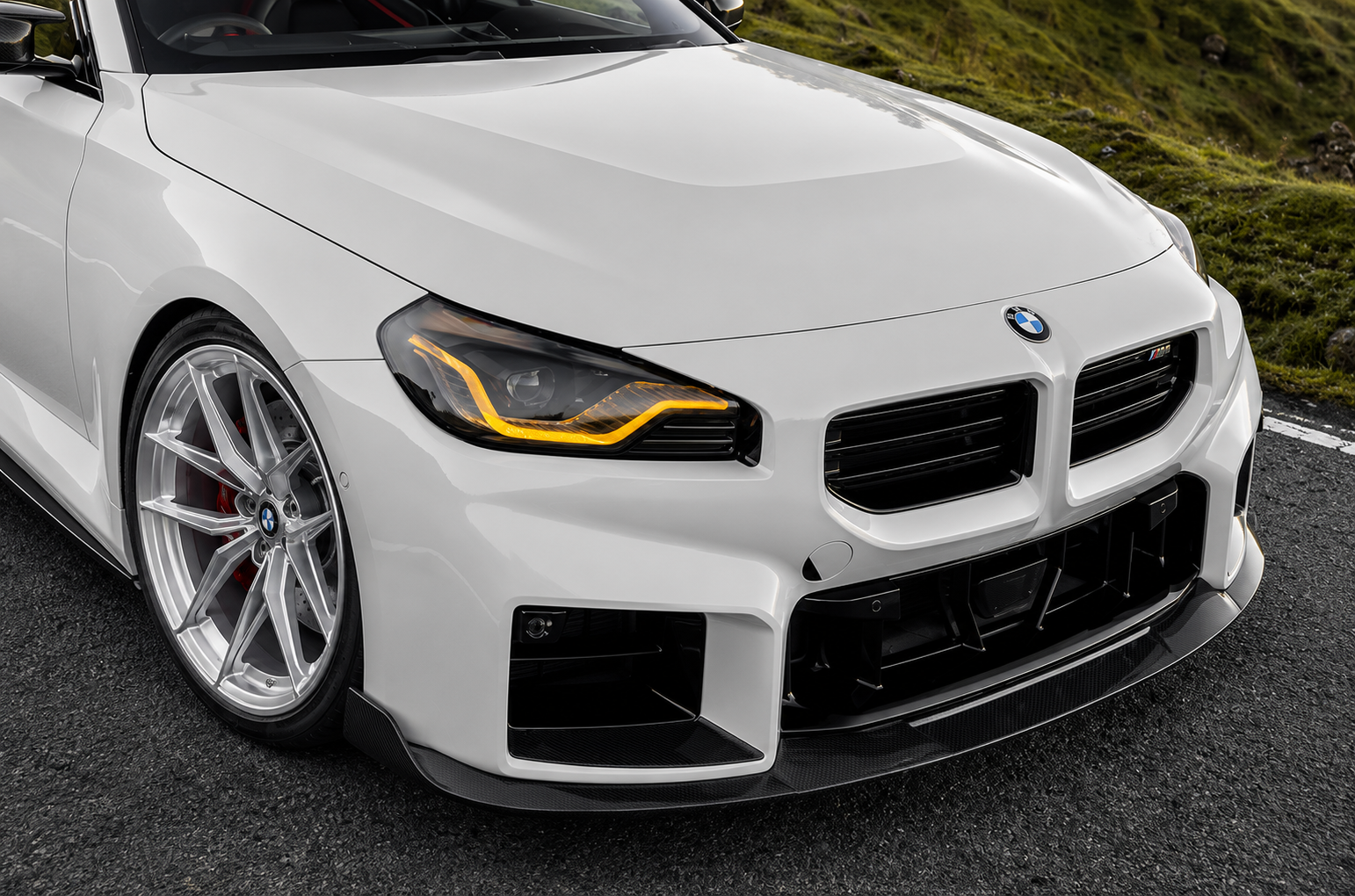 TRE Style Carbon Fiber Front Splitter - BMW M2 G87