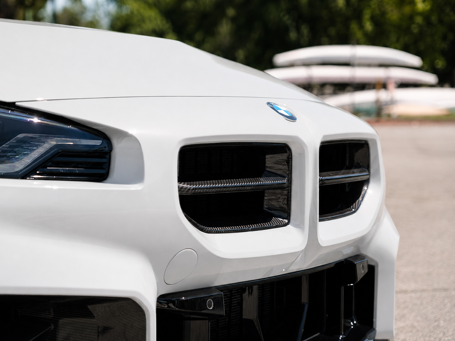 MP Style Carbon Fiber Front Grille - BMW M2 G87