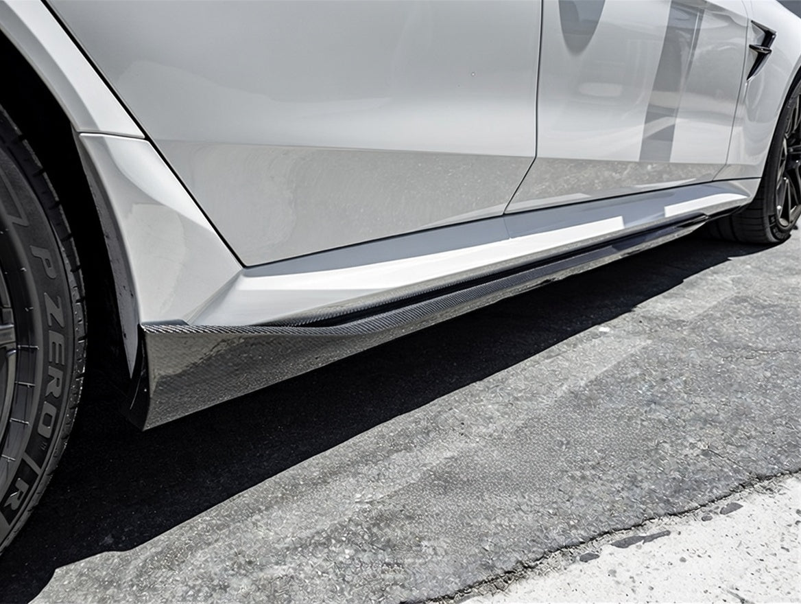 Carbon Fiber Side Skirts MP Style - BMW M5