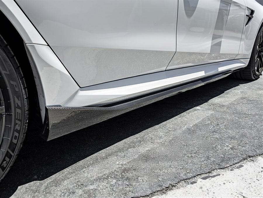 Carbon Fiber Side Skirts MP Style - BMW M5