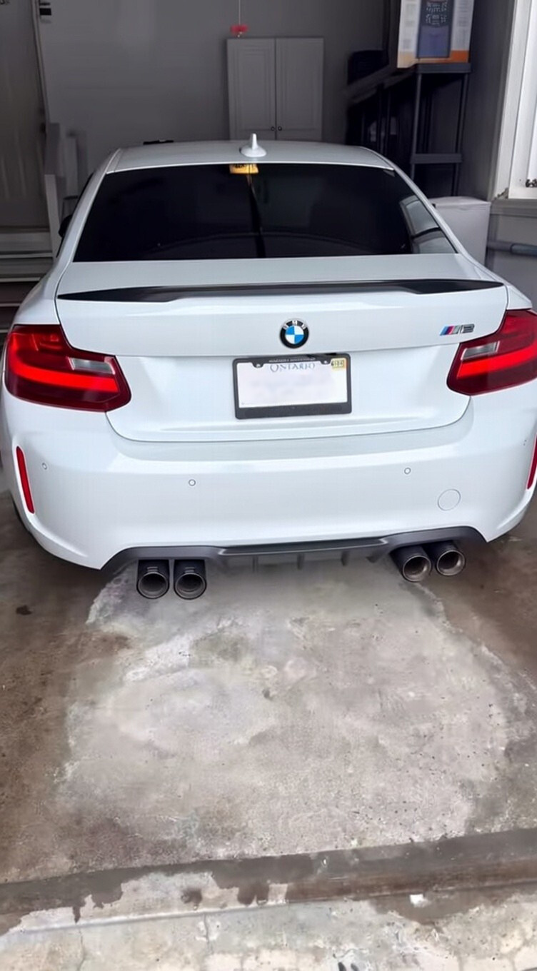 Carbon Fiber Exhaust Tips - BMW M2/3/4