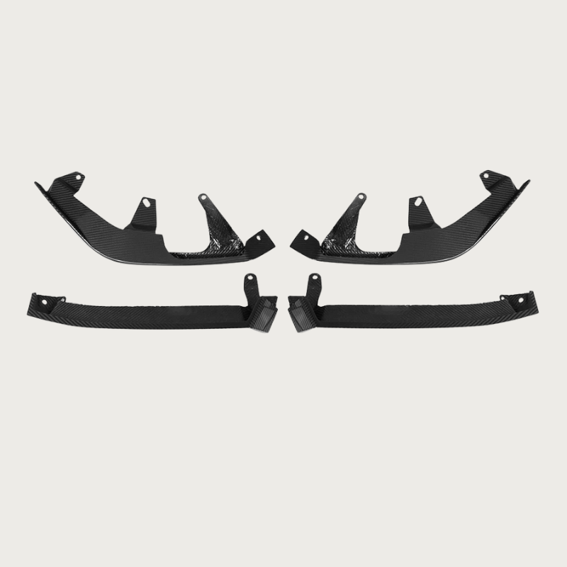 Carbon Fiber Front Diffuser MP Style - BMW 5 Series