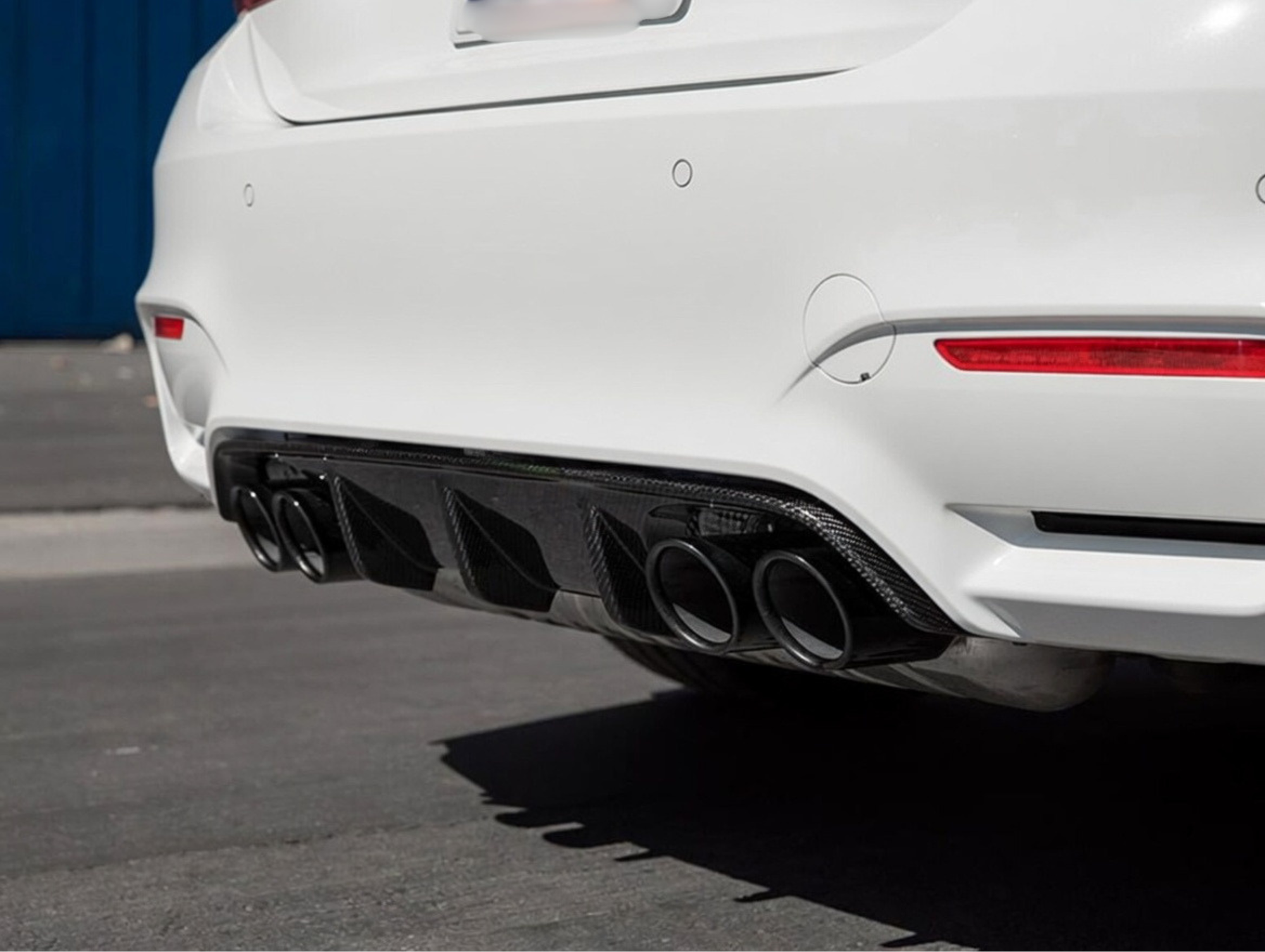 Carbon Fiber Rear Diffuser MP Style - BMW M3/4