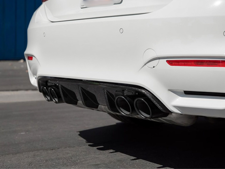Carbon Fiber Rear Diffuser MP Style - BMW M3/4