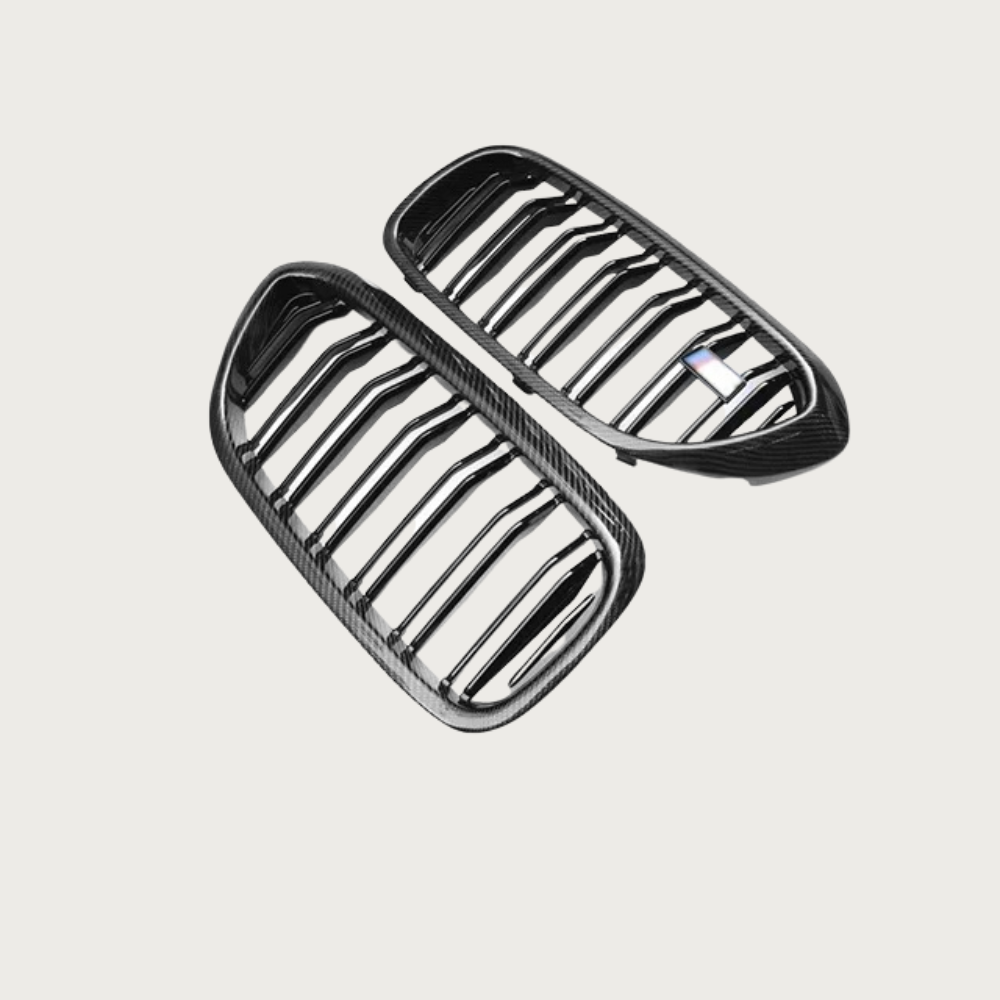 Carbon Fiber Front Kidney Grille - BMW 5 Series
